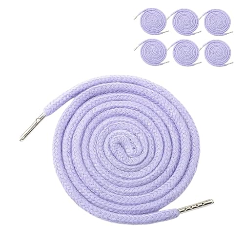 6 Stück lila Kordelzug 1,3 m Polyester Kordelzug Ersatz mit Metallverschluss Enden für Kapuzen-Sweatshirt/Hose/Schuhe 6 Stück lila Kordelzug 1,3 m Polyester Kordelzug Ersatz mit Metallverschluss Enden für Kapuzen-Sweatshirt/Hose/Schuhe von Vokenforu