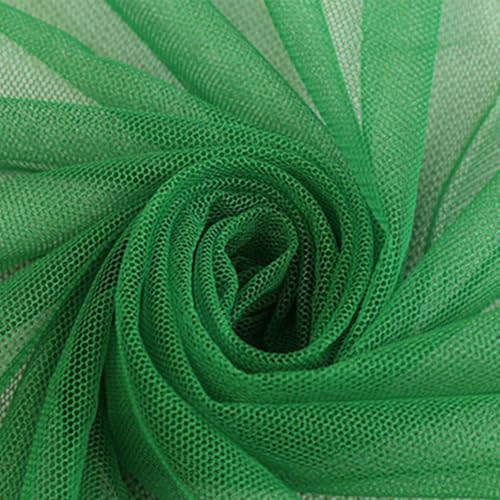 Grasgrüner Netzstoff, 160 cm x 1 m, Polyester-Tüll-Netzstoff, Brautschleiernetz zum Nähen, Basteln, Hochzeitsdekoration Grasgrüner Netzstoff, 160 cm x 1 m, Polyester-Tüll-Netzstoff, Brautschleiernetz zum Nähen, Basteln, Hochzeitsdekoration von Vokenforu