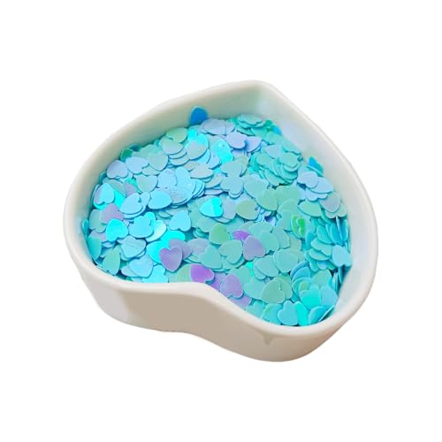 Herzförmige Pailletten, Herzform, PVC, Glitzer-Pailletten für Scrapbooking, Bühne, Hochzeit, Party, Dekorationen, 1800 Stück Herzförmige Pailletten, Herzform, PVC, Glitzer-Pailletten für Scrapbooking, Bühne, Hochzeit, Party, Dekorationen, 1800 Stück von Vokenforu