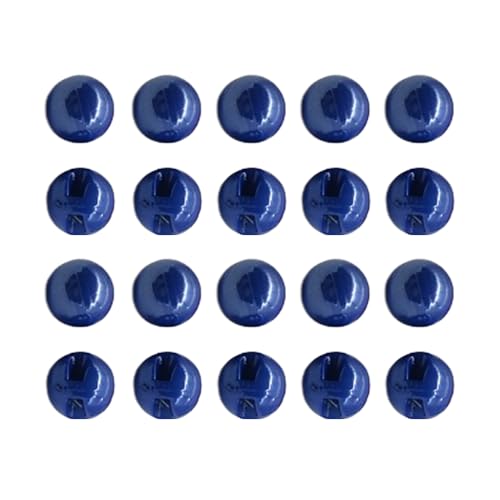 Runde Acryl-Perlenknöpfe, 12,5 mm, Perlen-Nähknöpfe zum Basteln, Kleidung, Nähen, Dunkelblau, 20 Stück Runde Acryl-Perlenknöpfe, 12,5 mm, Perlen-Nähknöpfe zum Basteln, Kleidung, Nähen, Dunkelblau, 20 Stück von Vokenforu