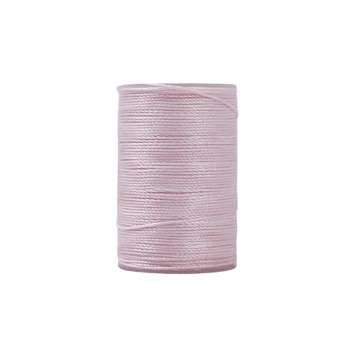 Runde gewachste Schnur, 0,55 mm x 60 m, Rosa, Nähgarn, Polyester, gewachste Schnur zum Basteln, Nähen Runde gewachste Schnur, 0,55 mm x 60 m, Rosa, Nähgarn, Polyester, gewachste Schnur zum Basteln, Nähen von Vokenforu