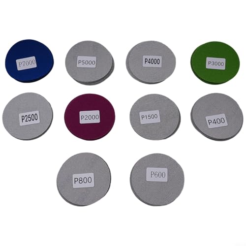 50 Stück 7,6 cm Nass- und Trockenschleifscheiben, 75 mm, rundes Schleifpapier, Körnung 400–7000, Siliziumkarbid-Schleifscheiben für Elektrowerkzeuge, Schleifen, Polieren 50 Stück 7,6 cm Nass- und Trockenschleifscheiben, 75 mm, rundes Schleifpapier, Körnung 400–7000, Siliziumkarbid-Schleifscheiben für Elektrowerkzeuge, Schleifen, Polieren von Volakebeing