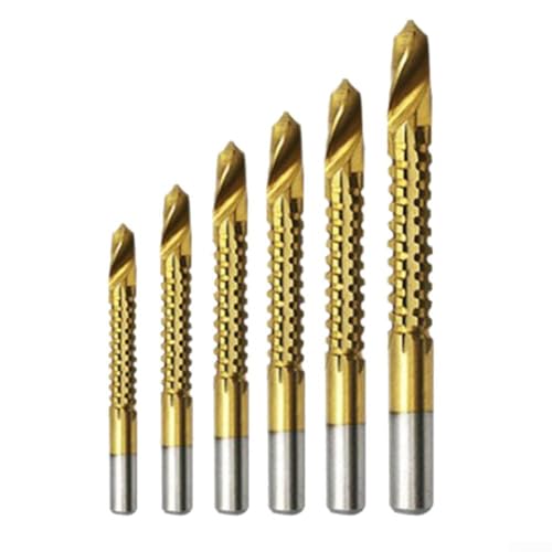 Hochgeschwindigkeitsstahl-Schlitzbohrer-Set, 3–8 mm, für Holz, Eisen, Aluminium, Kunststoff, Holzbearbeitung, Bohrwerkzeug, 135 ° abgeschrägte Klinge, 6 Stück Hochgeschwindigkeitsstahl-Schlitzbohrer-Set, 3–8 mm, für Holz, Eisen, Aluminium, Kunststoff, Holzbearbeitung, Bohrwerkzeug, 135 ° abgeschrägte Klinge, 6 Stück von Volakebeing