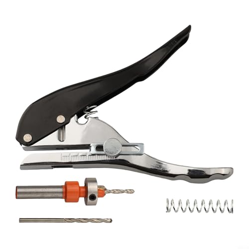 Kantenstreifenstanzer, Senkbohrer-Set mit einstellbarer Tiefensteuerung für Holzbearbeitung, Papierstanzwerkzeug inklusive Metallbegrenzer und Ersatzfeder Kantenstreifenstanzer, Senkbohrer-Set mit einstellbarer Tiefensteuerung für Holzbearbeitung, Papierstanzwerkzeug inklusive Metallbegrenzer und Ersatzfeder von Volakebeing