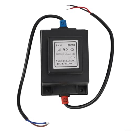 Volakebeing AC 24V Netzteil Transformator LED Treiber Wasserdicht IP67 Outdoor Schaltmodus 5W-80W AC/AC Elektrische Ausrüstung für U-Bahn (50W) von Volakebeing