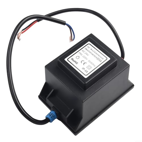 Volakebeing AC 24V Netzteil Transformator LED Treiber Wasserdicht IP67 Outdoor Schaltmodus 5W-80W AC/AC Elektrische Ausrüstung für U-Bahn (80W) von Volakebeing