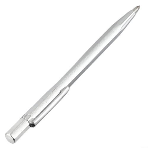 Volakebeing Anreißstift aus Hartmetall für Stahl, Glas, Keramik, Markierung, 14,5 cm, Silberspitze, Linienmarker, Werkstatt, Handwerkzeug Volakebeing Anreißstift aus Hartmetall für Stahl, Glas, Keramik, Markierung, 14,5 cm, Silberspitze, Linienmarker, Werkstatt, Handwerkzeug von Volakebeing