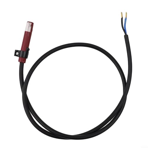 Volakebeing QRB1 Flammenmelder, Fotowiderstand, elektrischer Augen-Fotozellensensor für Brennersteuerungskomponente, Kunststoff, Metall, Rot, Schwarz, 5 cm, 1 Stück Volakebeing QRB1 Flammenmelder, Fotowiderstand, elektrischer Augen-Fotozellensensor für Brennersteuerungskomponente, Kunststoff, Metall, Rot, Schwarz, 5 cm, 1 Stück von Volakebeing