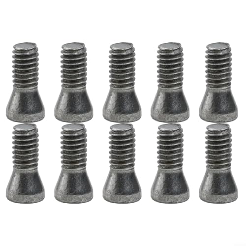 Volakebeing Torx-Schrauben, M2,5, 0,5, Hartmetall-Einsatz, Ersatz für CNC-Drehmaschinen-Werkzeuge, Metallbefestigungen, hochfeste Hardware, industrielle Ausrüstung, 20 Stück (M2,5 x 7 mm) von Volakebeing
