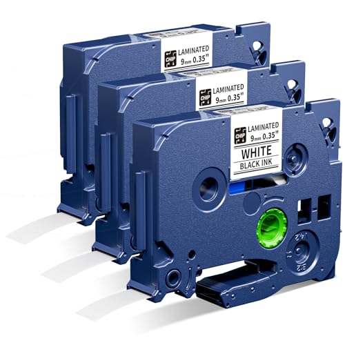 VolenGo Ersatz für Brother 9mm Tz-221 TZe-221 TZe 221 Etikettenband, Kompatibel mit Brother P Touch Geeignet für PT-H100LB/H101C/H105/H110/D200/D400/D600/E100, Schwarz auf Weiß, 8m*3pk VolenGo Ersatz für Brother 9mm Tz-221 TZe-221 TZe 221 Etikettenband, Kompatibel mit Brother P Touch Geeignet für PT-H100LB/H101C/H105/H110/D200/D400/D600/E100, Schwarz auf Weiß, 8m*3pk von VolenGo