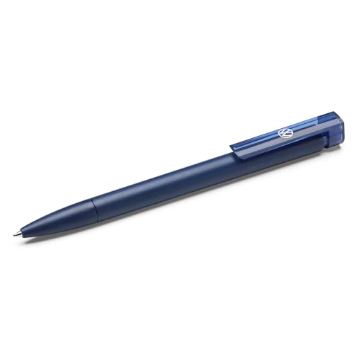 Volkswagen 5H0087210A530 Kugelschreiber Kuli Stift, mit VW Logo, blau von Volkswagen
