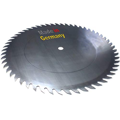 CV Sägeblatt 650 x 30 mm CHROM-VANADIUM-STAHL mit 56 x Grobzahnform Wolfzahn Tischkreissägen, Wippkreissägen sowie Brennholzsägen Brennholz Hartholz Kreissägeblatt 650mm x 30mm x 3,0 mm Z 56 von Volkswald