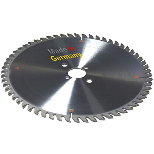 Wechselzahn Sägeblatt 250 x 30 mm W mit 60 Z HM-Zähne negativ Tischkreissäge Wippkreissäge sowie Kunststoffe, Holzplatten, Spanplatten, Laminat, Acrylglas, Kreissägeblatt 250 mm x 30mm x 3,2 mm Z 60 von Volkswald