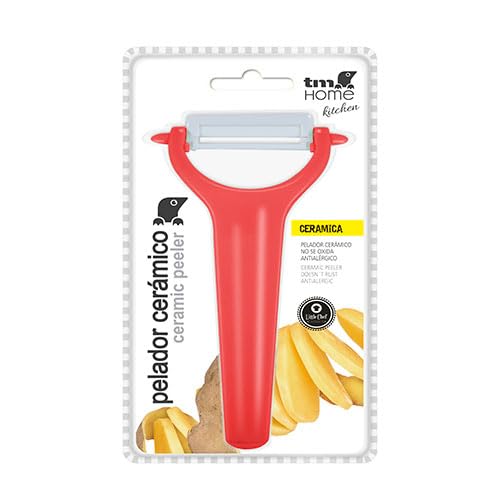 VoltShine Flacher Keramikschäler, präziser Schnitt, ergonomischer Griff, ideal zum Schälen von Obst und Gemüse in der Küche. VoltShine Flacher Keramikschäler, präziser Schnitt, ergonomischer Griff, ideal zum Schälen von Obst und Gemüse in der Küche. von VoltShine