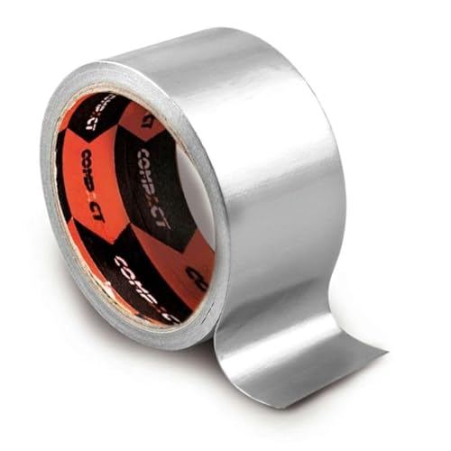 VoltShine Kompaktes Klebeband, 10 m x 50 mm, Silber, robust, wasserdicht, ideal für Reparaturen, Basteln und Heimwerkerarbeiten. VoltShine Kompaktes Klebeband, 10 m x 50 mm, Silber, robust, wasserdicht, ideal für Reparaturen, Basteln und Heimwerkerarbeiten. von VoltShine