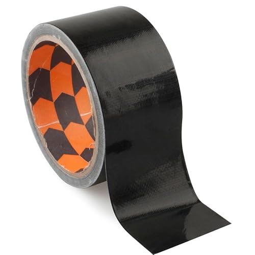 VoltShine Kompaktes Klebeband, 10 m x 50 mm, schwarz, robust und vielseitig, ideal für Reparaturen und Bastelarbeiten. VoltShine Kompaktes Klebeband, 10 m x 50 mm, schwarz, robust und vielseitig, ideal für Reparaturen und Bastelarbeiten. von VoltShine