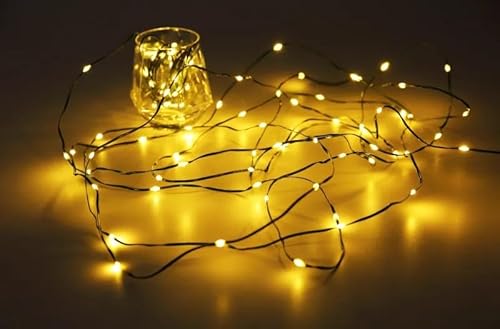 VoltShine LED-Streifen, 200 Lichter in Grün, ideal für die Dekoration im Innen- und Außenbereich, effizienter Betrieb und einfache Installation von VoltShine