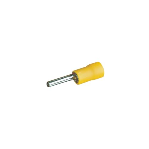 Vorisolierte gelbe Klemme PTV5.5-13, 15 Stück/Blisterpackung, ideal für sichere und schnelle elektrische Verbindungen in elektrischen Anlagen. Vorisolierte gelbe Klemme PTV5.5-13, 15 Stück/Blisterpackung, ideal für sichere und schnelle elektrische Verbindungen in elektrischen Anlagen. von VoltShine
