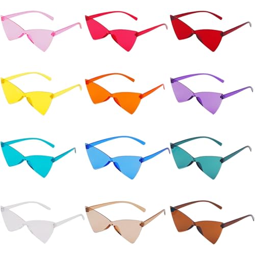 Vookkp 12 Stück Partybrillen, Magische Farben Party Brille, Partybrillen Erwachsene Kinder, Party Sonnenbrillen Set für Party Zubehör, Hippie Brille für Fasching Foto Requisiten Vookkp 12 Stück Partybrillen, Magische Farben Party Brille, Partybrillen Erwachsene Kinder, Party Sonnenbrillen Set für Party Zubehör, Hippie Brille für Fasching Foto Requisiten von Vookkp