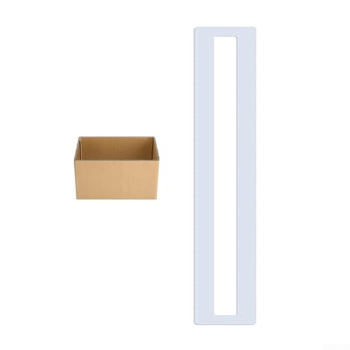 Faltbare Parkplatz-Streifenschablone, wiederverwendbar, Silikon, Pflastersteine, Zeichenwerkzeug für professionelle Heimwerker, 240 x 27 cm (1 Schablone) von Vootnifig