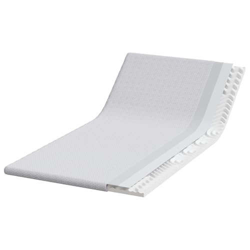 Vopese Matratzenpads Weiß 90 x 200 cm 100% Polyester Jacquardstoff Matratze Täglicher Haushalt Model4106190 von Vopese