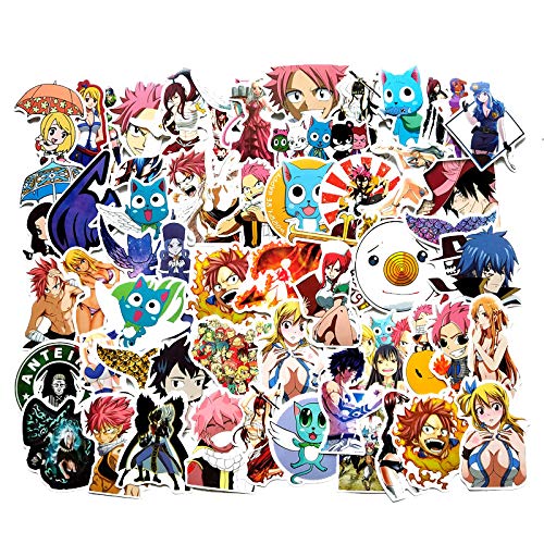 Vinyl Aufkleber Sticker Deko 60 Stück für Fairy Tail Fans Vinyl Aufkleber Sticker Deko 60 Stück für Fairy Tail Fans von Vophifo