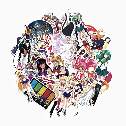 Vophifo Vinyl Aufkleber Sticker Deko 75 Stück für Sailormoon Fans Vophifo Vinyl Aufkleber Sticker Deko 75 Stück für Sailormoon Fans von Vophifo
