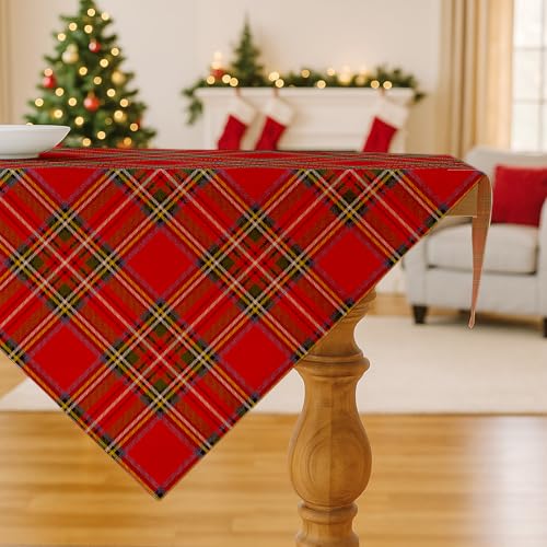 Vorysum Rotes Karomuster Weihnachtsdeko Tischdecke Abwaschbar Saisonnal Küche Tisch Weihnachten Dekoration Drinnen Urlaub Party Dekor Christmas Table Cloth 85x85 cm Vorysum Rotes Karomuster Weihnachtsdeko Tischdecke Abwaschbar Saisonnal Küche Tisch Weihnachten Dekoration Drinnen Urlaub Party Dekor Christmas Table Cloth 85x85 cm von Vorysum