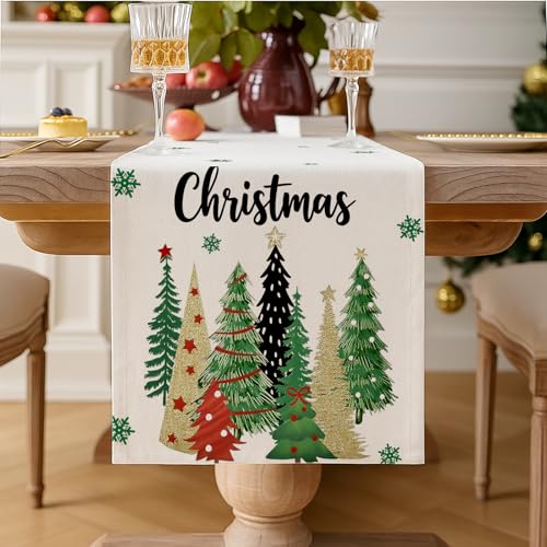 Vorysum Weiß Weihnachten Tischläufer Chrismas Winter Weihnachtsbaum Schneeflocken Tischdeko Weihnachtstischläufer Weihnachtsdeko Modern Saisonnal Küche Tisch Dekoration Drinnen Outdoor 33x183 cm Vorysum Weiß Weihnachten Tischläufer Chrismas Winter Weihnachtsbaum Schneeflocken Tischdeko Weihnachtstischläufer Weihnachtsdeko Modern Saisonnal Küche Tisch Dekoration Drinnen Outdoor 33x183 cm von Vorysum