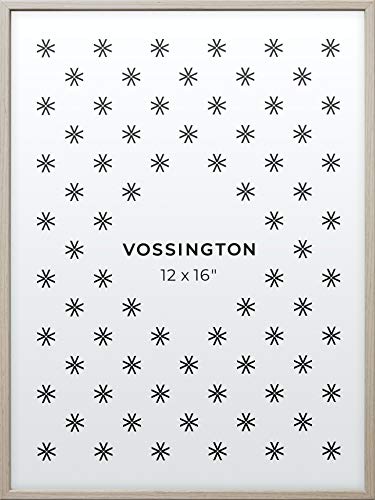 Vossington 30,5 x 40,6 cm Rahmen | exklusiver weißer Holz-Bilderrahmen | 30,5 x 40,6 cm | dünner, moderner Look von Vossington