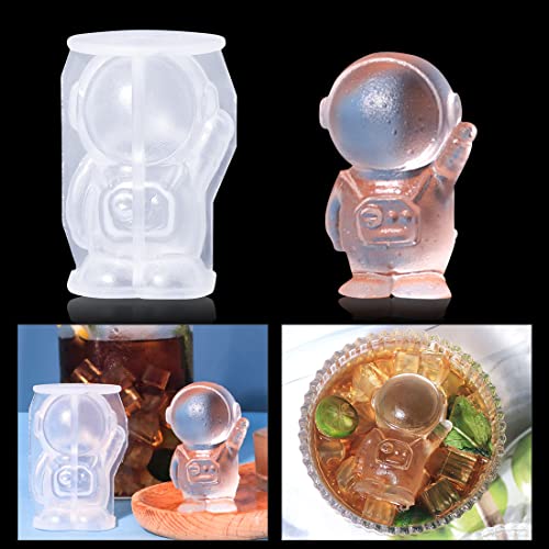 Voyyphixa 3D Astronaut Silikonformen Epoxidharz Formen EiswüRfel für Whisky DIY Kerze Seifenform Silikon GroßE EiswüRfelform für Milch, Tee, Kaffee, GeträNke, KüHle SommerbedüRfnisse (Silikonform) Voyyphixa 3D Astronaut Silikonformen Epoxidharz Formen EiswüRfel für Whisky DIY Kerze Seifenform Silikon GroßE EiswüRfelform für Milch, Tee, Kaffee, GeträNke, KüHle SommerbedüRfnisse (Silikonform) von Voyyphixa