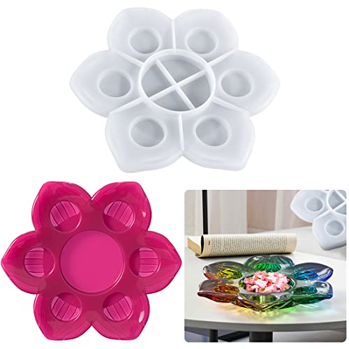 Voyyphixa Blume Kerzenhalterform Kerzenhalter Epoxidharz Formen Silikon Blütenblatt Kerzenständer Silikonformen Epoxidharz Epoxidharz Gießform Tablett für Anfänger Gießen Kerzen Schmuck Box Voyyphixa Blume Kerzenhalterform Kerzenhalter Epoxidharz Formen Silikon Blütenblatt Kerzenständer Silikonformen Epoxidharz Epoxidharz Gießform Tablett für Anfänger Gießen Kerzen Schmuck Box von Voyyphixa