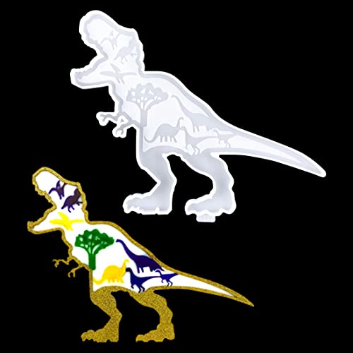 Voyyphixa DIY Tier Epoxidharz Silikonform, Dinosaurier Silikonformen, Tyrannosaurus Rex Gießform für Desktop Ornamente Kunsthandwerk Voyyphixa DIY Tier Epoxidharz Silikonform, Dinosaurier Silikonformen, Tyrannosaurus Rex Gießform für Desktop Ornamente Kunsthandwerk von Voyyphixa
