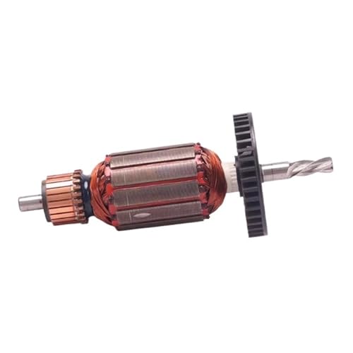Vqxmhrpw AC 220 V Schlagbohrmaschine, 4-Zähne-Wellenmotorrotor, Kompatibel Mit Bosch, for GBM400RE 500RE von Vqxmhrpw