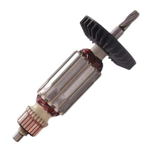 Vqxmhrpw AC220V-Ankerersatz, Kompatibel Mit Makita, for HR2450 2440 2453 Ankeranker, 5 Zähne, Motor, Elektrischer Hammerrotor(2 pcs) von Vqxmhrpw