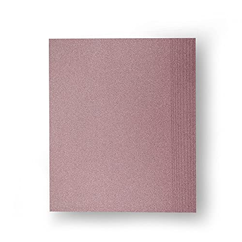 Roségoldene Glitzerkarten, 250 g/m², A4, 10 Blatt, farbiges Papier, Karten, Basteln, Karton, funkelndes Papier für Kunst, Arbeit, Party-Dekoration. von Vrandu