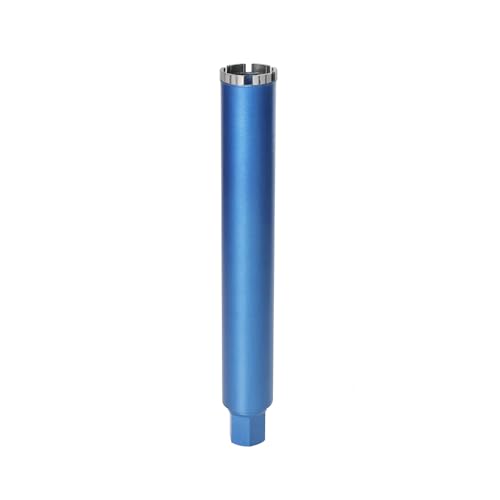 Diamant Bohrkrone für Kernbohrgerät, Turbo Kernbohre - 1 1/4", Ø 62mm - Gesamtlänge 460 mm - aus Metall-Legierung - Trocken Nass Trocken Dosenbohrer für Beton Diamant Bohrkrone für Kernbohrgerät, Turbo Kernbohre - 1 1/4", Ø 62mm - Gesamtlänge 460 mm - aus Metall-Legierung - Trocken Nass Trocken Dosenbohrer für Beton von Vrietina