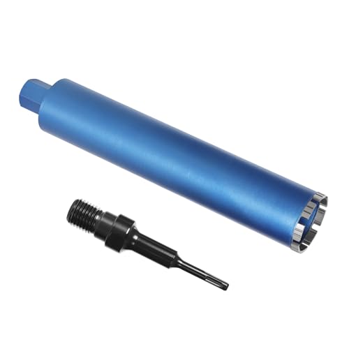 Diamantbohrkrone Kernbohrer für Kernbohrgerät mit Turbo, inkl. SDS-Plus, 1 1/4", Ø 92mm, Gesamtlänge 460 mm, Nass Trocken Dosenbohrer Diamant Bohrkrone Nassbohrkrone Trockenbohrkrone für Beton Diamantbohrkrone Kernbohrer für Kernbohrgerät mit Turbo, inkl. SDS-Plus, 1 1/4", Ø 92mm, Gesamtlänge 460 mm, Nass Trocken Dosenbohrer Diamant Bohrkrone Nassbohrkrone Trockenbohrkrone für Beton von Vrietina