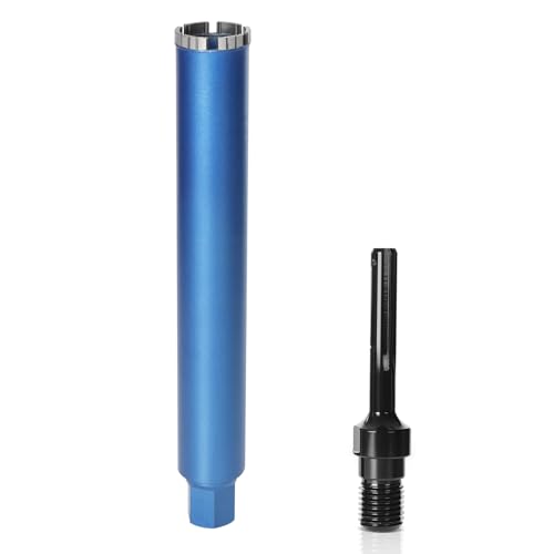 Diamantbohrkrone Kernbohrer für Kernbohrgerät mit Turbo, inkl. SDS-max, 1 1/4", Ø 68mm, Gesamtlänge 460 mm, Nass Trocken Dosenbohrer Diamant Bohrkrone Nassbohrkrone Trockenbohrkrone für Beton Diamantbohrkrone Kernbohrer für Kernbohrgerät mit Turbo, inkl. SDS-max, 1 1/4", Ø 68mm, Gesamtlänge 460 mm, Nass Trocken Dosenbohrer Diamant Bohrkrone Nassbohrkrone Trockenbohrkrone für Beton von Vrietina