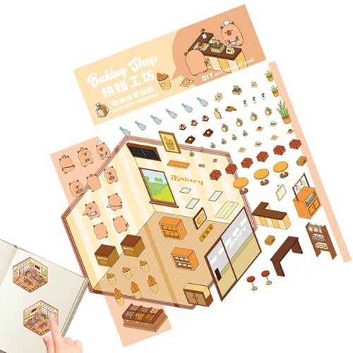Vriusi Capybara Aufkleber, Capybara Aufkleber, Kinder Capybara Decals, Cartoon Capybara Aufkleber, Wiederverwendbare Capybara Aufkleber, Lustige Tieraufkleber Vriusi Capybara Aufkleber, Capybara Aufkleber, Kinder Capybara Decals, Cartoon Capybara Aufkleber, Wiederverwendbare Capybara Aufkleber, Lustige Tieraufkleber von Vriusi