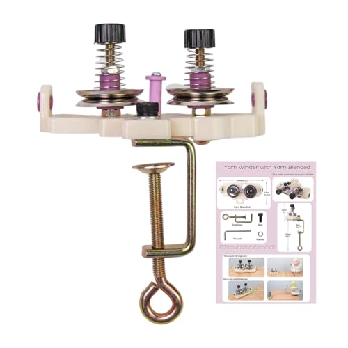 Vriusi Table Yarn Guide, Double Ended Winder Yarn Guide, Yarn Winder Accessories, Crocheting Yarn Guide, Yarn Guide Device, Convenient Yarn Guide, Winder Yarn Guide, Guide For Crocheting, Guide Vriusi Table Yarn Guide, Double Ended Winder Yarn Guide, Yarn Winder Accessories, Crocheting Yarn Guide, Yarn Guide Device, Convenient Yarn Guide, Winder Yarn Guide, Guide For Crocheting, Guide von Vriusi