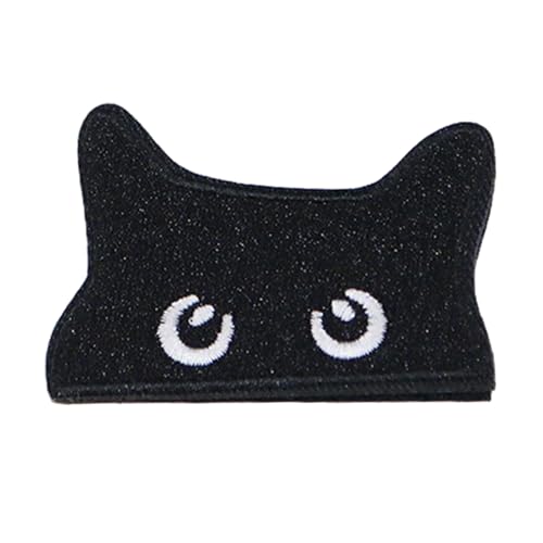 Vroxdrez Lustige Katzen Klett Patches,Taktischer Velcro Patch mit Klettverschluss,Aufnäher für Kinder, Mädchen & Jungen,Für Taschen, Kleidung & Schulrucksäcke ((B)) von Vroxdrez