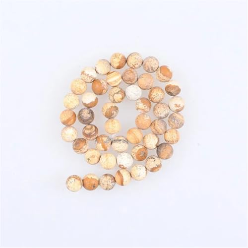 4–12 mm natürliche Perlen, matt, mattiert, Jaspis, rund, lose Perlen für Armbänder, Halsketten, Schmuckherstellung, 4 mm, 91 Perlen 4–12 mm natürliche Perlen, matt, mattiert, Jaspis, rund, lose Perlen für Armbänder, Halsketten, Schmuckherstellung, 4 mm, 91 Perlen von Vsadsau