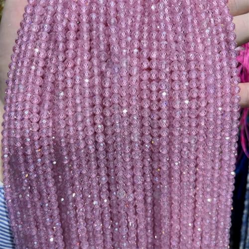 Kleine facettierte Zirkonia-Perlen, 2–4 mm, glitzernde, lose Perlen für Schmuckherstellung, 4 mm, ca. 99 Perlen Kleine facettierte Zirkonia-Perlen, 2–4 mm, glitzernde, lose Perlen für Schmuckherstellung, 4 mm, ca. 99 Perlen von Vsadsau