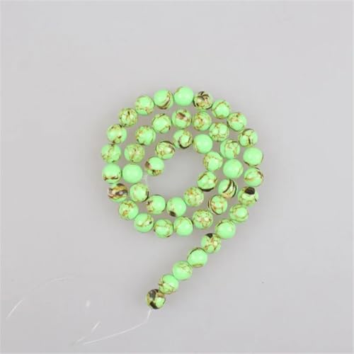 Natürliche Muschelperlen, Howlith, Türkis, rund, lose Perlen für Armbänder, Halsketten, GN8, 12 mm, ca. 31 Perlen, 4–12 mm Natürliche Muschelperlen, Howlith, Türkis, rund, lose Perlen für Armbänder, Halsketten, GN8, 12 mm, ca. 31 Perlen, 4–12 mm von Vsadsau
