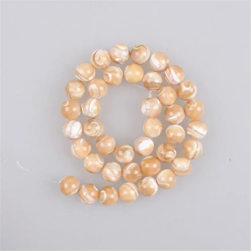 Natürliche Muschelperlen, rund, lose Perlen für Armbänder, Halsketten, 3–12 mm, Braun, 70 Perlen Natürliche Muschelperlen, rund, lose Perlen für Armbänder, Halsketten, 3–12 mm, Braun, 70 Perlen von Vsadsau
