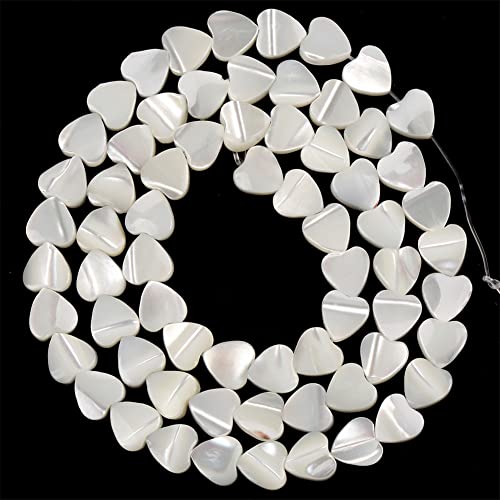 Natürliche weiße Liebesherz, Stern, Mond, Muschelperlen, Perlmutt, runde Abstandshalter Perlen für Schmuckherstellung von Vsadsau