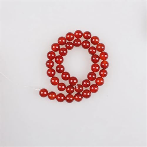 Natursteinperlen, 2–16 mm, roter Achat, Karneol, rund, lose Perlen für Armbänder, Halsketten, 14 mm, 27 Perlen Natursteinperlen, 2–16 mm, roter Achat, Karneol, rund, lose Perlen für Armbänder, Halsketten, 14 mm, 27 Perlen von Vsadsau