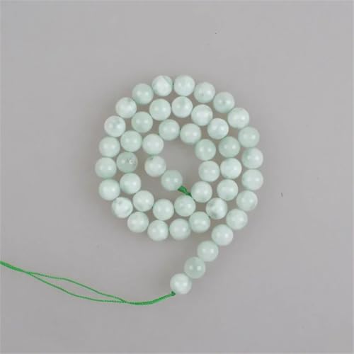 Natursteinperlen, 4–12 mm, Angelit, Larimar, runde lose Perlen für Armbänder, Halsketten, Schmuckherstellung, 10 mm, ca. 36 Perlen Natursteinperlen, 4–12 mm, Angelit, Larimar, runde lose Perlen für Armbänder, Halsketten, Schmuckherstellung, 10 mm, ca. 36 Perlen von Vsadsau