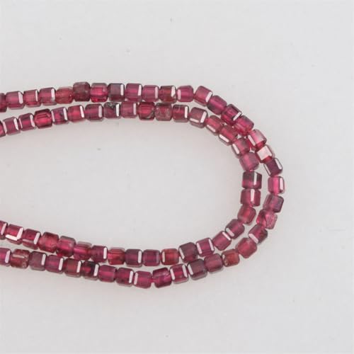 Natursteinperlen, 8–10 mm, kleine Würfel, Zuckerform, Perlen für Armbänder, Halsketten, Schmuckherstellung, Granat, 3 x 3 mm Natursteinperlen, 8–10 mm, kleine Würfel, Zuckerform, Perlen für Armbänder, Halsketten, Schmuckherstellung, Granat, 3 x 3 mm von Vsadsau